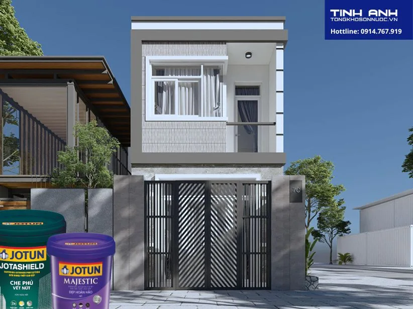 Sơn jotun màu ghi xám