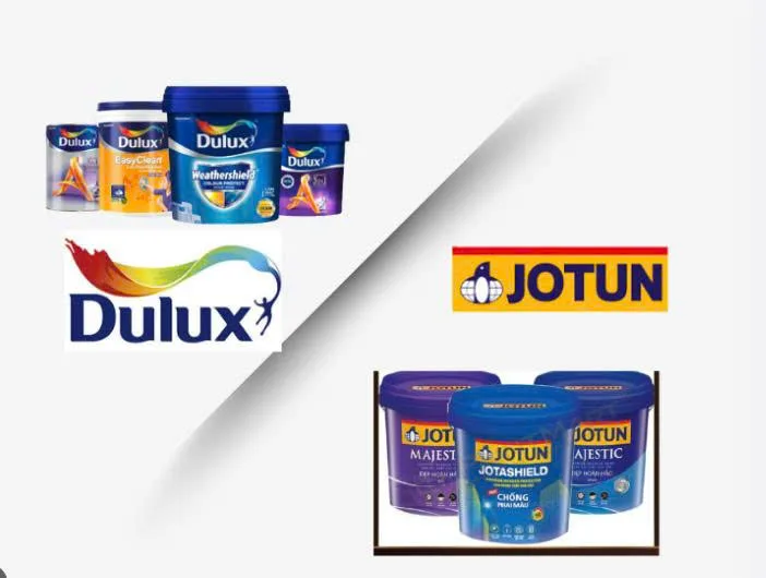 Sơn Dulux và Jotun sơn nào tốt hơn