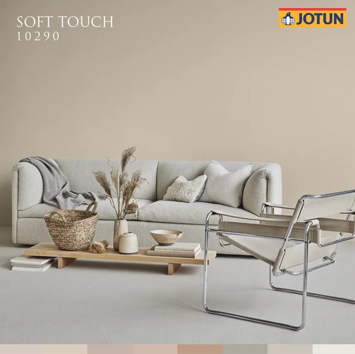 Mã màu nâu Jotun + Xám nhạt