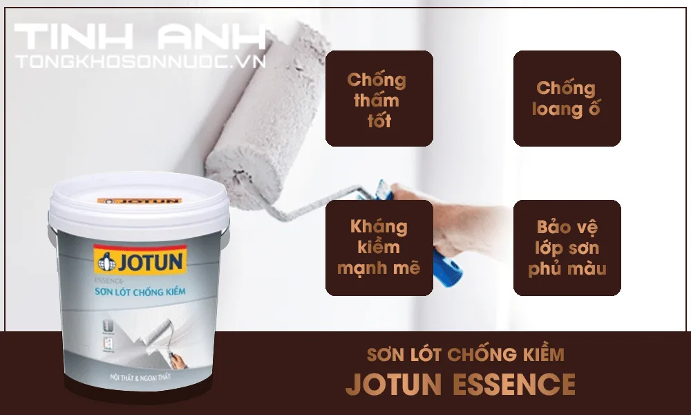 Sơn lót Jotun có những loại nào? Sơn lót Jotun Essence chống kiềm – Trung cấp