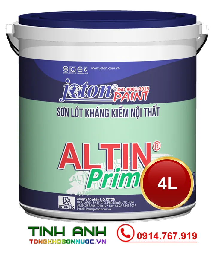 Sơn lót kháng kiềm nội thất JOTON ALTIN