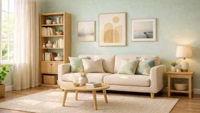 Mã màu xanh mint Jotun & be – Thanh lịch và dịu dàng