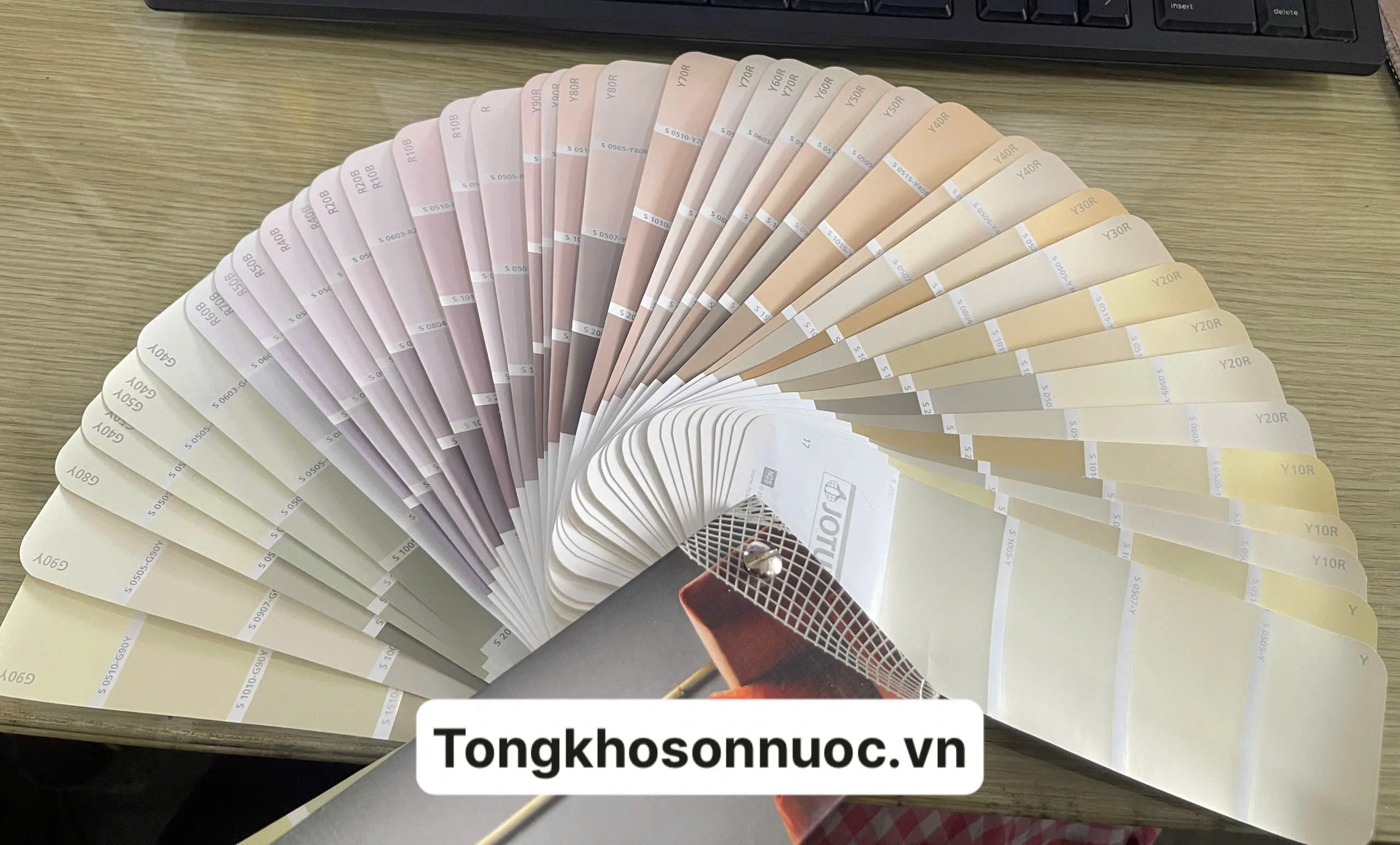 Mã màu be Jotun nội thất