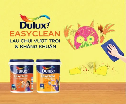 Sơn Dulux lau chùi loại nào tốt