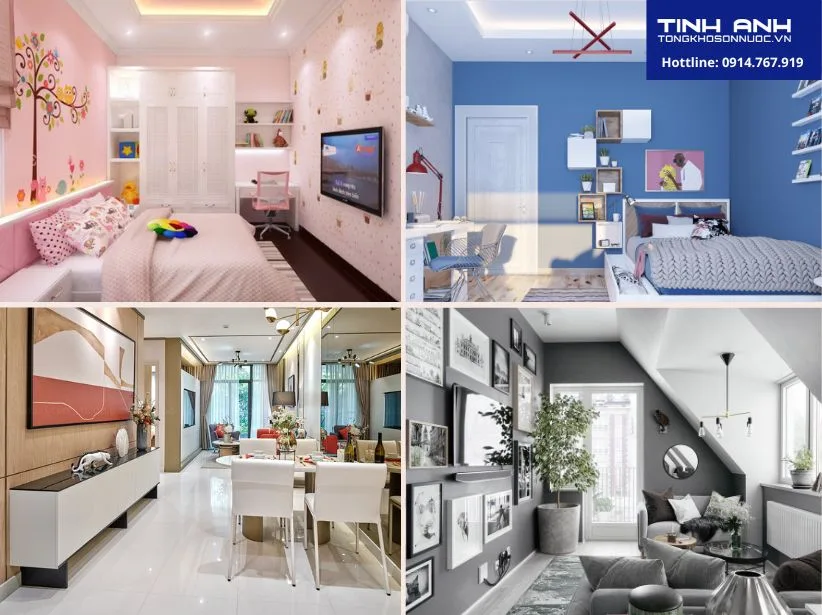 Sơn Jotun trong nhà màu gì đẹp?