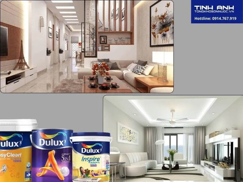 Sơn Dulux nội thất bóng