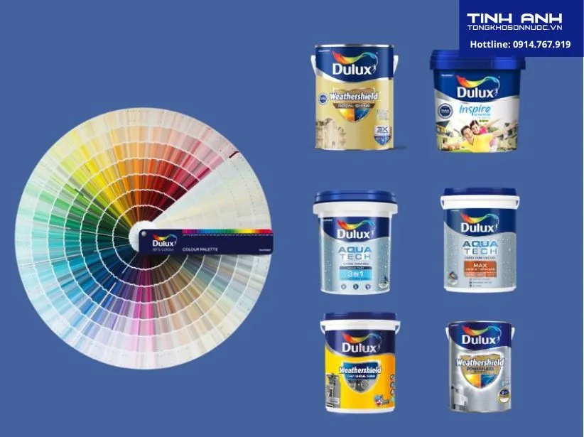 Mã màu sơn Dulux đẹp nhất