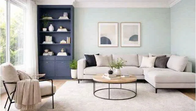 Mã màu xanh mint Jotun Xanh mint & xanh navy – Cá tính và mạnh mẽ