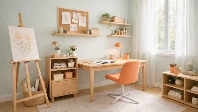 Mã màu xanh mint Jotun & cam đào – Trẻ trung và sáng tạo