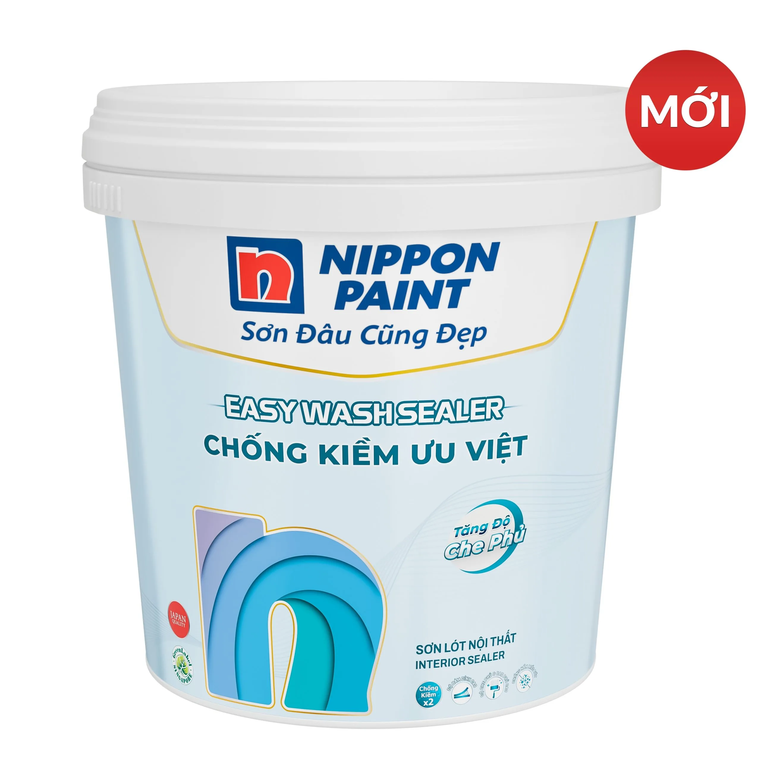 Sơn lót nội thất NP Easy Wash Sealer (chống kiềm ưu việt, hạn chế ố vàng)