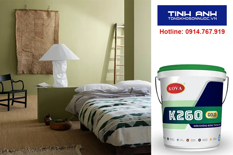 Sơn Kova nội thất K260-GOLD