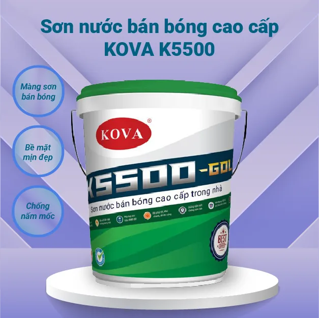 Sơn Kova nội thất K5500-GOLD