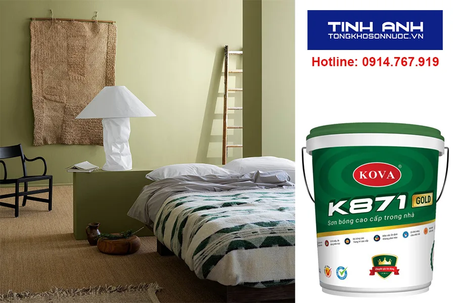 Sơn Kova nội thất K871-GOLD