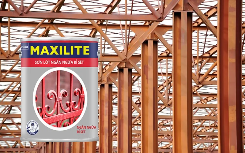 Sơn lót ngăn ngừa rỉ sét Maxilite – Sơn chống rỉ