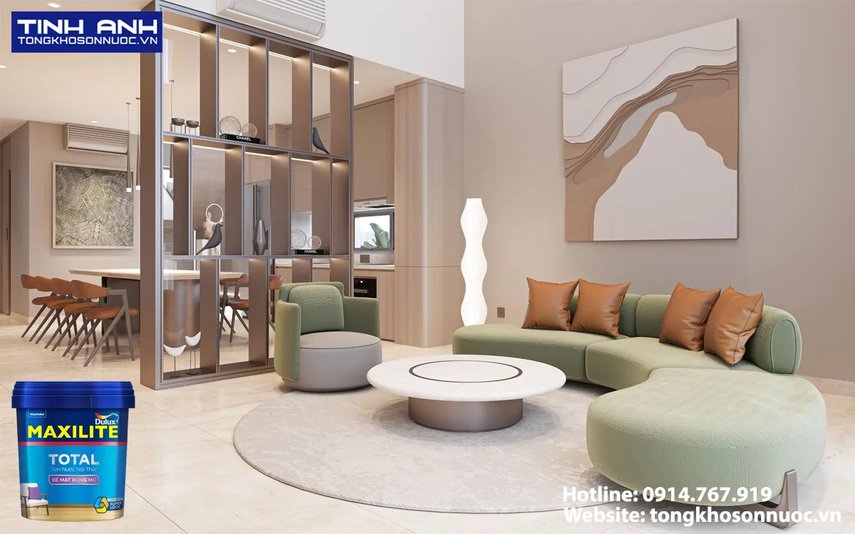 Sơn Maxilite Total 30CB bề mặt bóng mờ