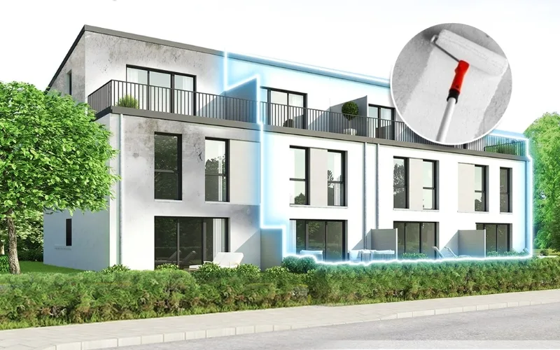 Thi công sơn nhà phố - Bảo vệ kết cấu công trình 