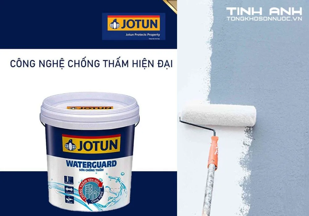 Top 5 sơn chống thấm tốt nhất - Sơn Jotun