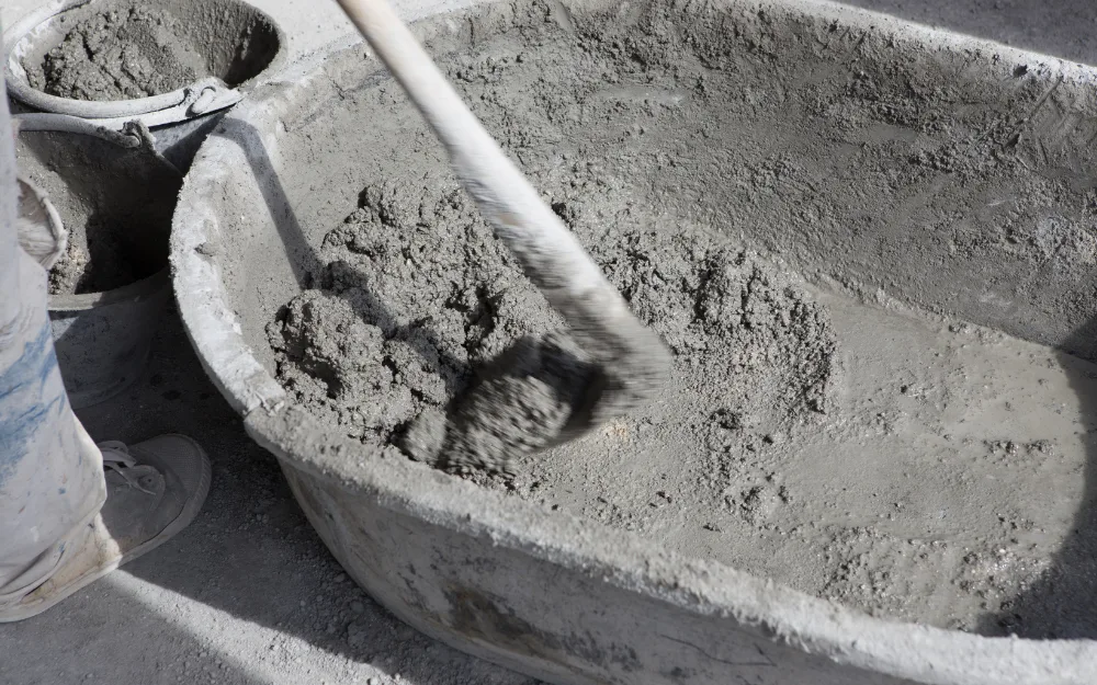 Trộn vữa sai tỷ lệ