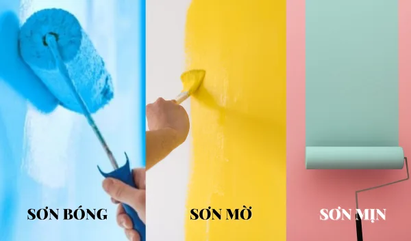 Nên sơn mờ hay sơn bóng? Hiểu Đúng Về Độ Bóng Của Sơn