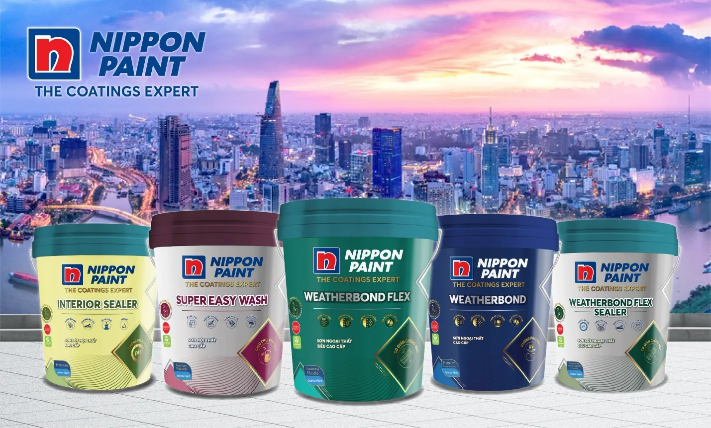 Sơn nhà loại nào tốt? Sơn Nippon