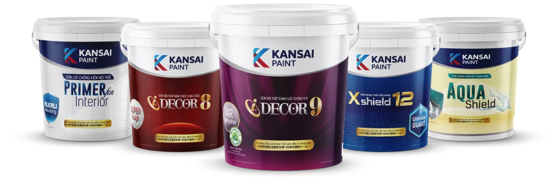Top 10 loại sơn bền màu nhất 2026 - sơn Kansai
