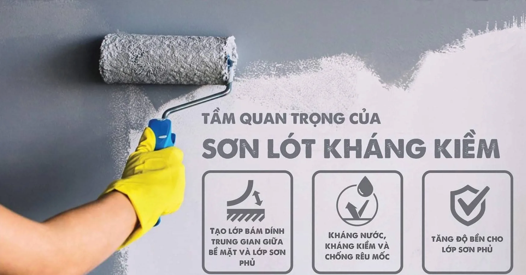 Vai trò quan trọng của sơn lót nội thất trong xây dựng