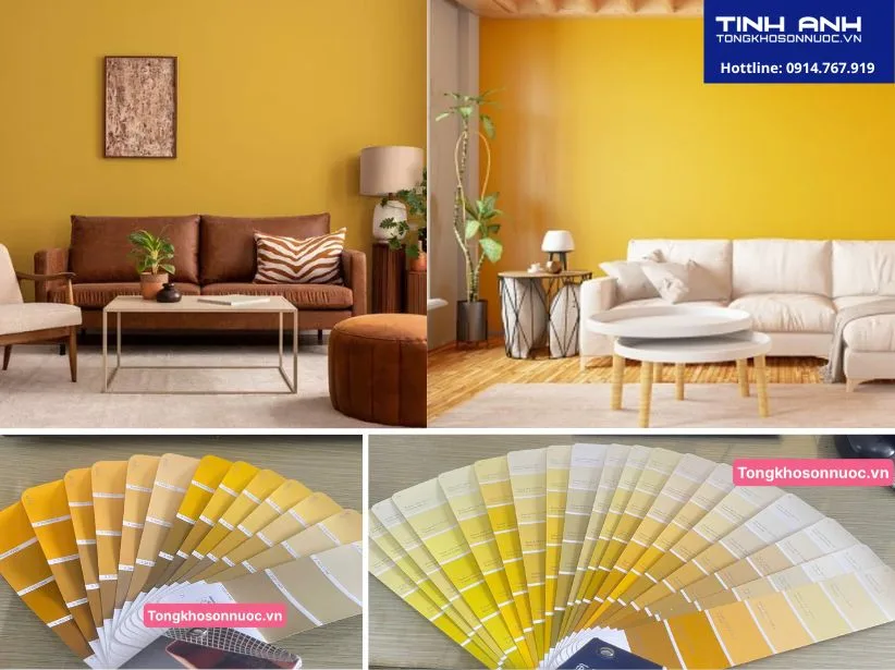 Màu vàng đất? Ý nghĩa và ứng dụng màu vàng đất cho nhà ở