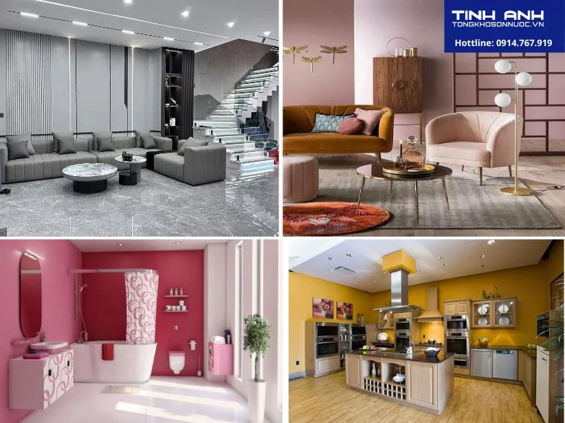 Nên sơn mờ hay sơn bóng? Lựa chọn nào hiệu quả hơn