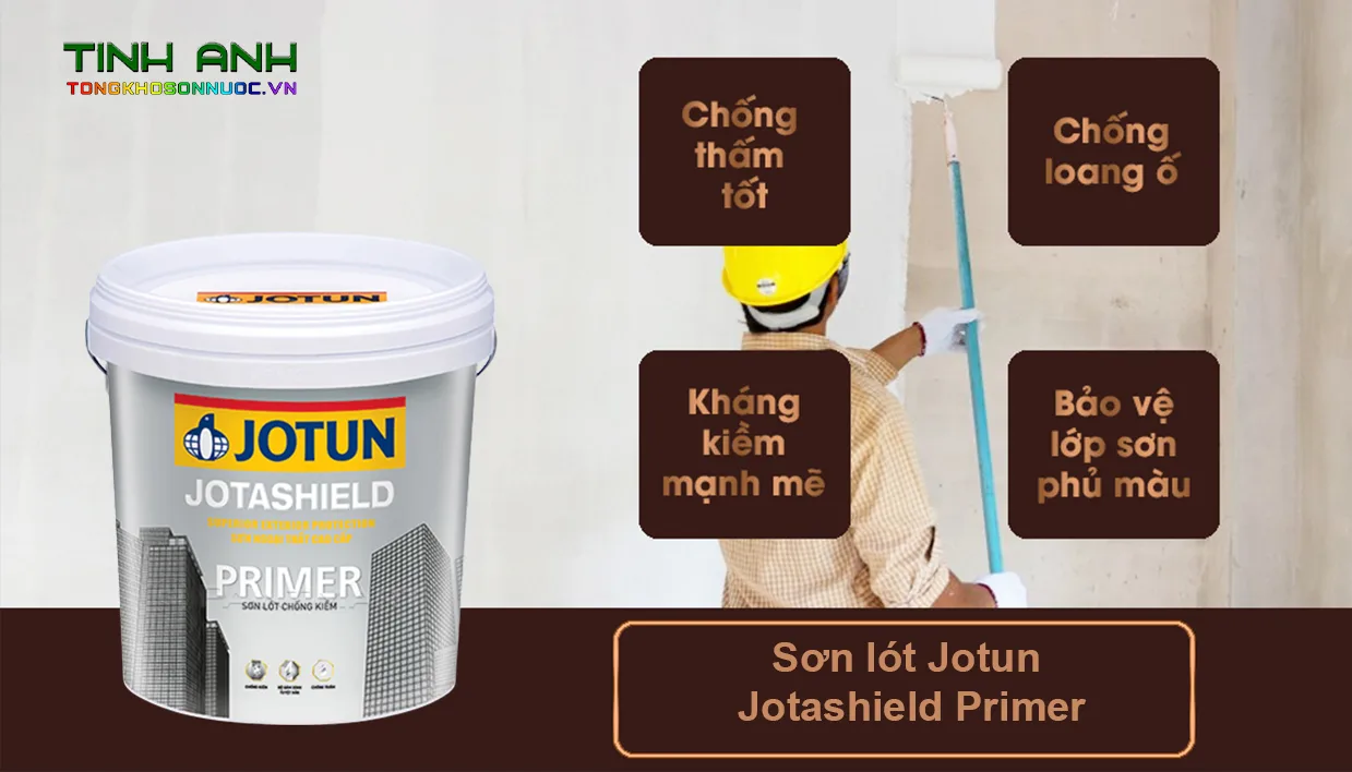 Jotashield – Sơn lót chống kiềm Jotun ngoại thất cao cấp