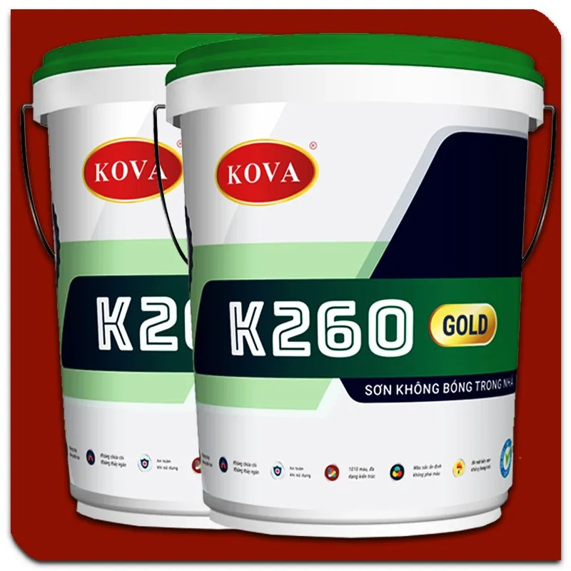 Sơn nội thất Kova K260-GOLD – Sơn không bóng, lựa chọn cho sự giản dị tinh tế