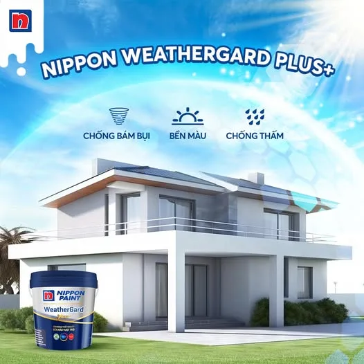 Sơn Nippon ngoại thất Weathergard