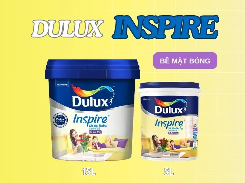 Sơn mịn nội thất Dulux Inspire bóng 39A