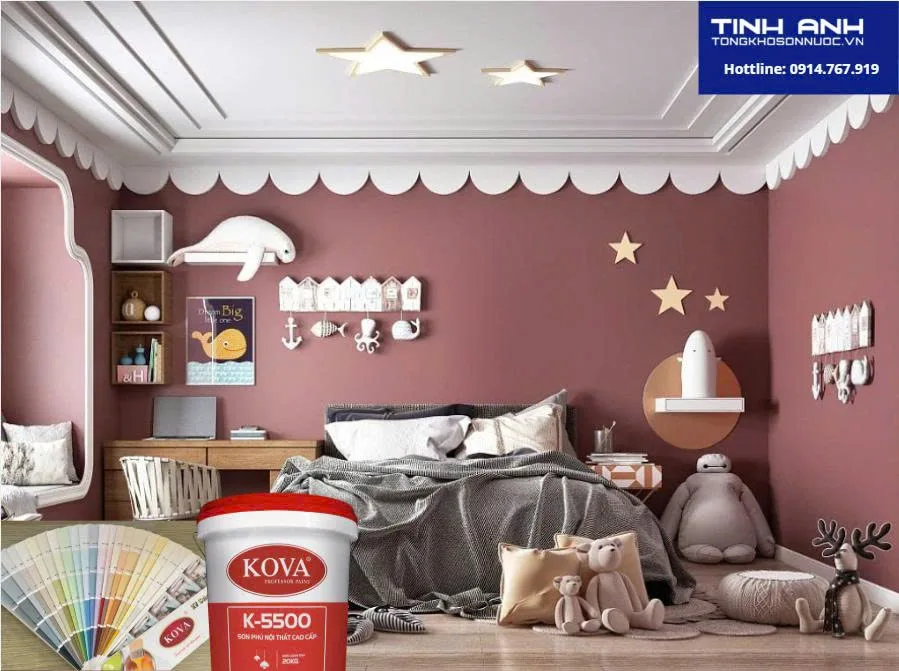 Sơn nội thất Kova - Bền đẹp chuẩn gu hiện đại