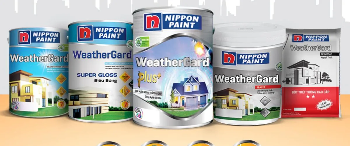 Tổng quan về sơn ngoại thất Nippon Weathergard