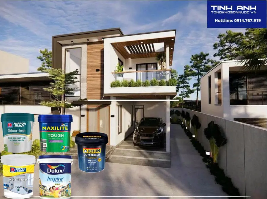 Sơn nhà loại tốt nhất hiện nay