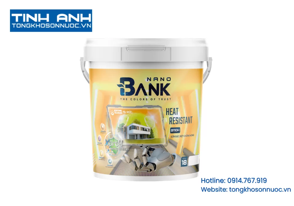 Sơn chống nóng mái tôn Banknano BN11H là gì?