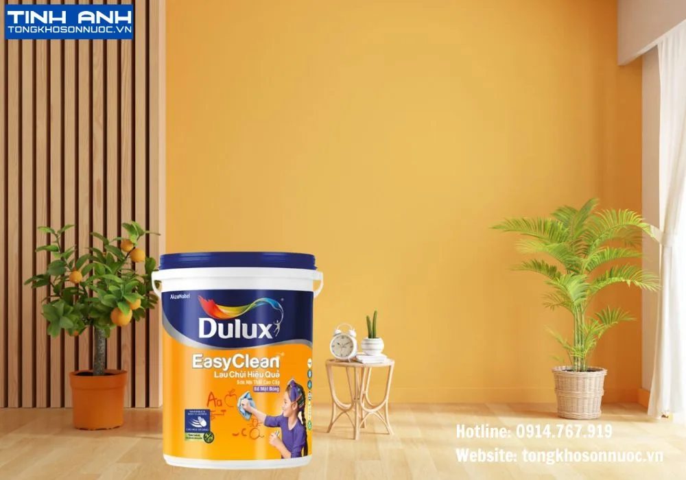 Dulux Easy Clean 99AB – Lau chùi vượt trội bề mặt bóng kháng virus