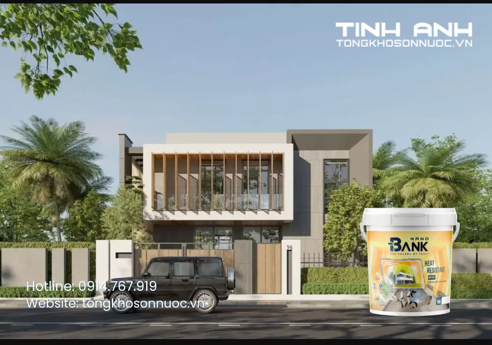 Giới thiệu sơn chống nóng mái tôn Banknano BN11H