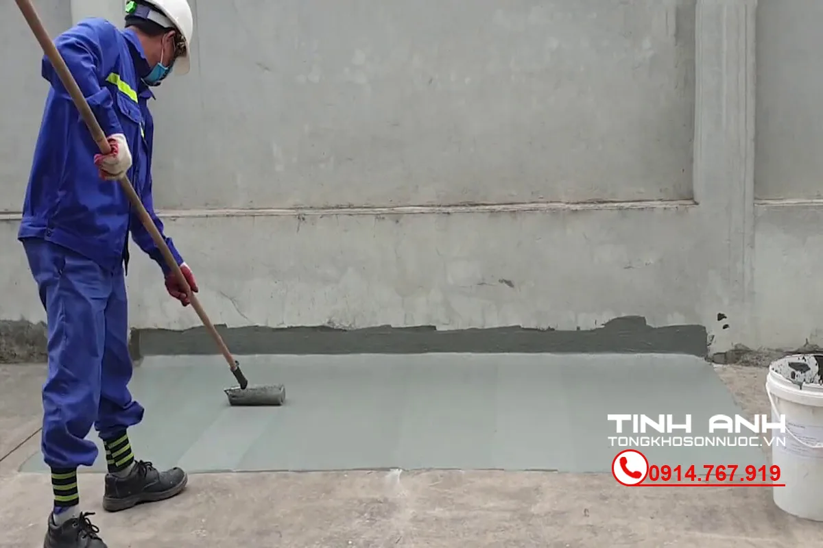 Quy trình thi công sơn chống thấm Dulux Aquatech