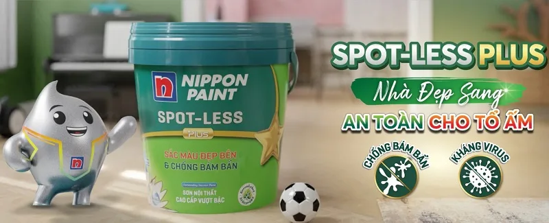 Sơn nội thất cao cấp NP Spot-less Plus