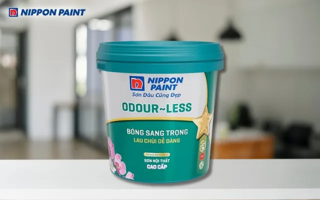 Sơn nội thất cao cấp Odour-Less bóng sang trọng