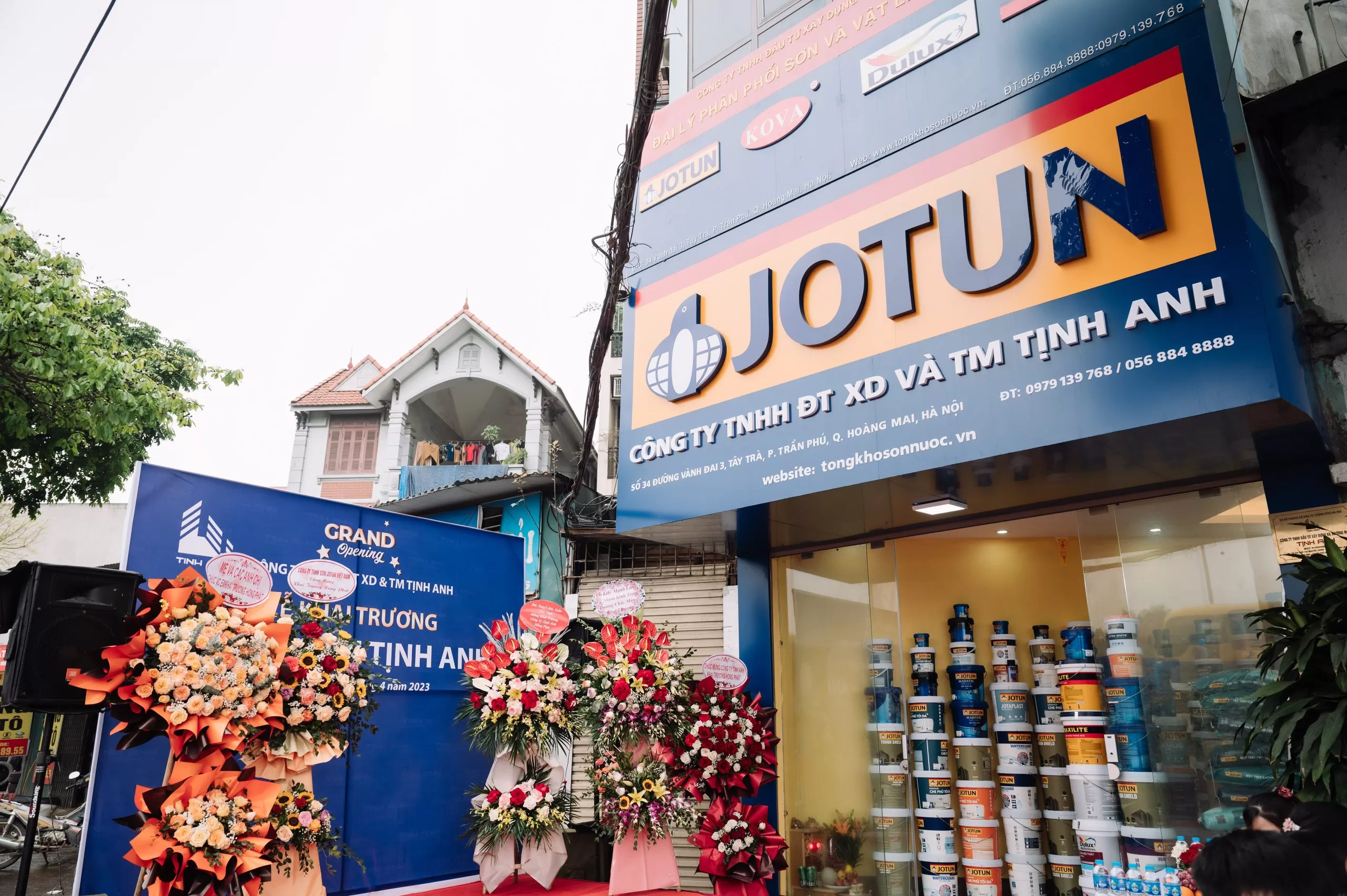 Tổng kho sơn Tịnh Anh – Đại lý sơn Dulux chính hãng cấp 1 tại Hà Nội
