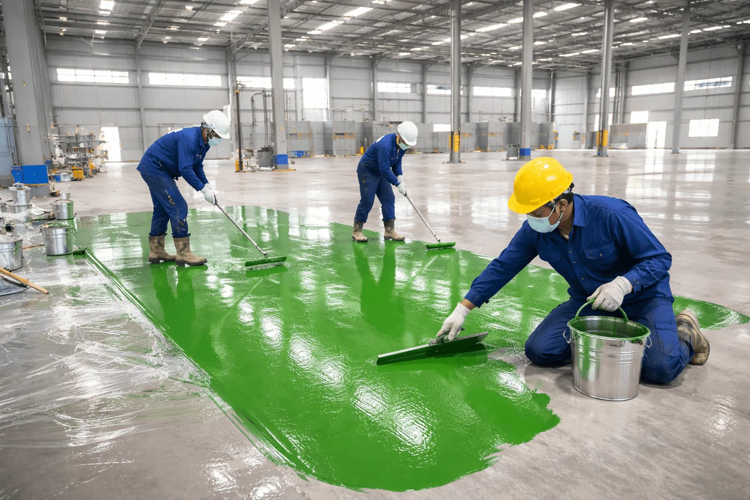 Ứng dụng thực tế của sơn công nghiệp