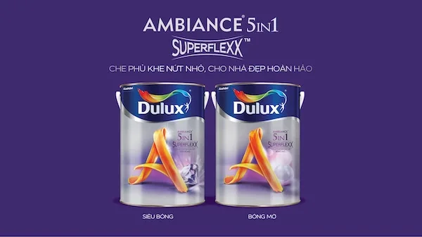 Z611B – Dulux Ambiance 5in1 Superflexx bề mặt bóng