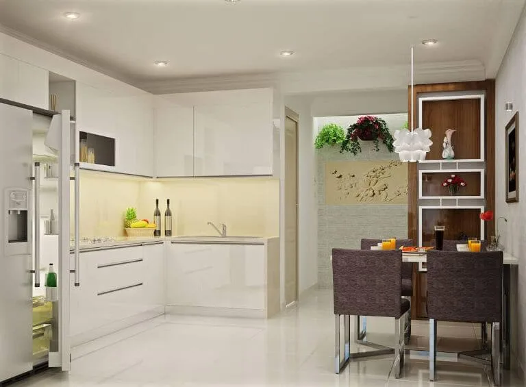 Xu hướng màu sơn nhà 2026 - Phòng bếp