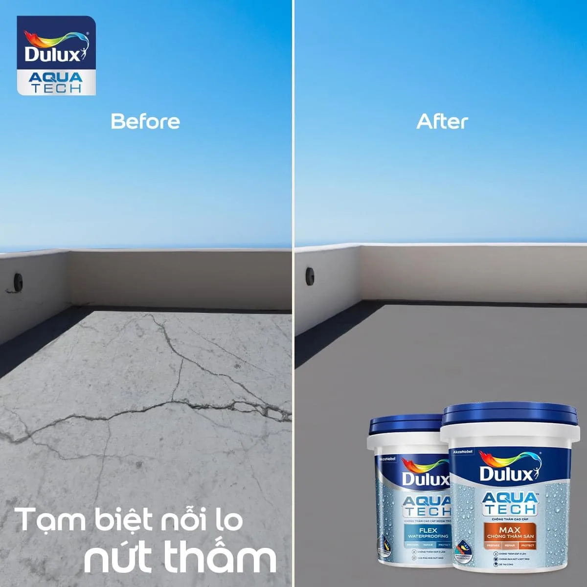 sơn chống thấm Dulux Aquatech