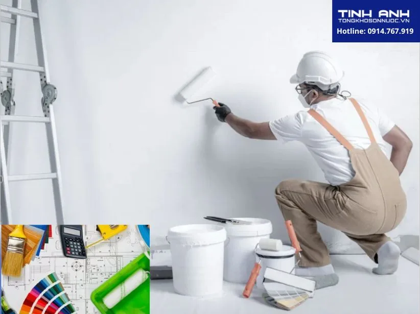Định mức sơn Dulux bao nhiêu m2/lít?