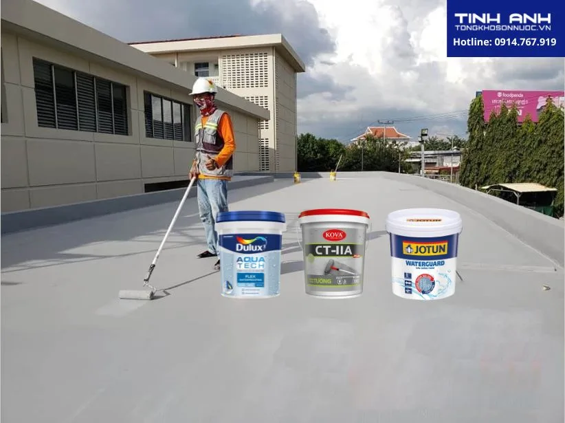 Top 3 sơn chống thấm tốt nhất hiện nay