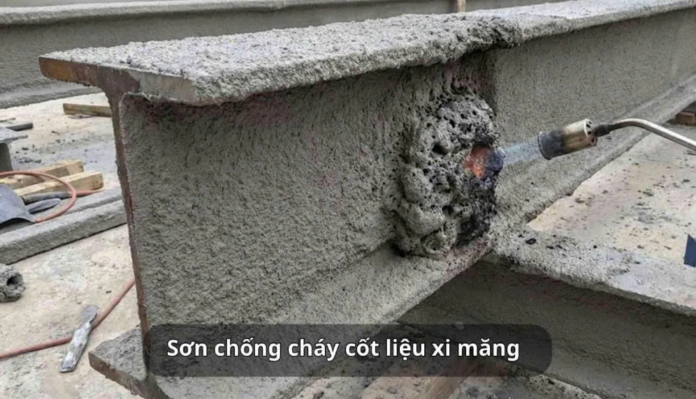 Sơn chống cháy cho bê tông
