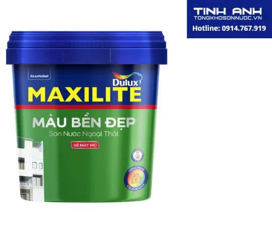Sơn ngoại thất Maxilite Màu Bền Đẹp M60 5L - bề mặt mờ